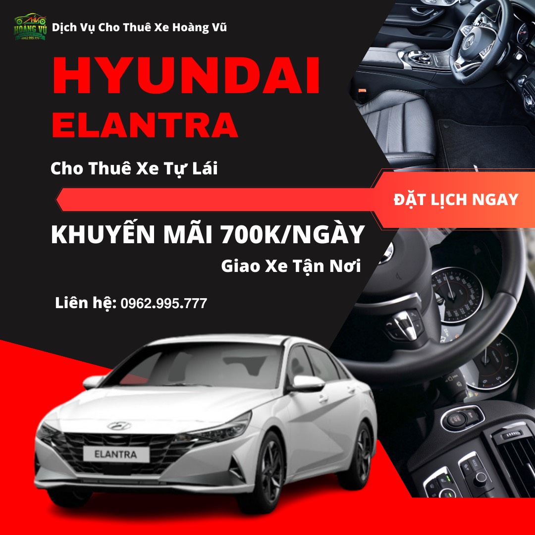 Ô TÔ TỰ LÁI ELANTRA - 2023