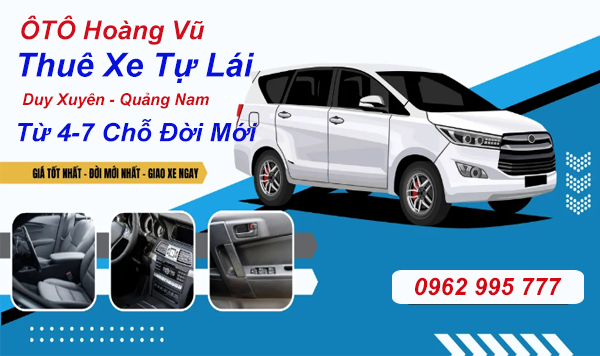 oto tự lái hội an quảng nam
